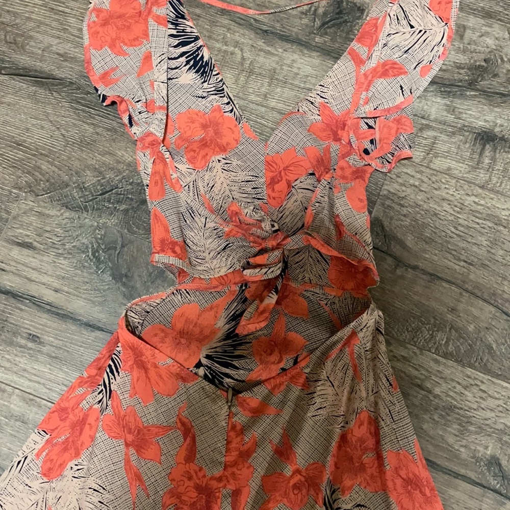 SOLD For love & Lemons 🍋 💞 Floral Mini Dress XS - Picture 10 of 11